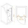 Душевая дверь RGW PA-103, RGW 020810308-11 Душевая дверь RGW PA-103, RGW 020810308-11