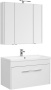 Мебель для ванной Aquanet Августа 100 белый (раковина Нота) Мебель для ванной Aquanet Августа 100 белый (раковина Нота)