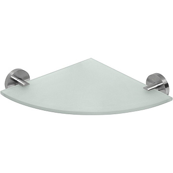 Полочка стеклянная угловая Полочка стеклянная угловая