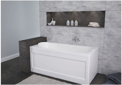 Акриловая ванна Aquanet West NEW 170x70 (с каркасом) Акриловая ванна Aquanet West NEW 170x70 (с каркасом)