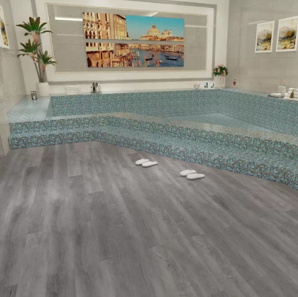 Кварц-виниловый ламинат SPC Aspenfloor Trend rus TR7-10 Дуб Хельсинки (4мм//3,069м2) (1 218мм*180мм), м2