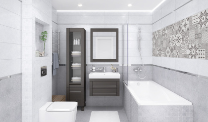 Декор MM60108 Mason мозаичный серый 20*60, шт