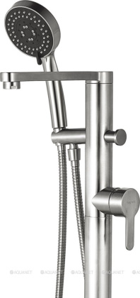Смеситель для ванны с душем Aquanet Steel AF210-94S Смеситель для ванны с душем Aquanet Steel AF210-94S