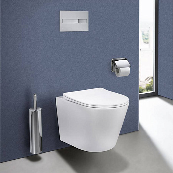 Унитаз подвесной Piatti VT1-11S, цвет белый, ультратонкое soft-close сиденье Унитаз подвесной Piatti VT1-11S, цвет белый, ультратонкое soft-close сиденье