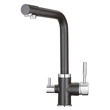 Смеситель для кухни Point PN3103B черный