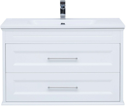 Тумба под раковину Aquanet Бостон М 100 белый Тумба под раковину Aquanet Бостон М 100 белый