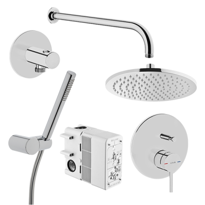 Набор встроенной душевой системы Origin,
хром Набор встроенной душевой системы Origin,
хром