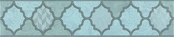 Бордюр OP\A27\6331 Фоскари бирюзовый 25*5,4 (уп/30шт), шт