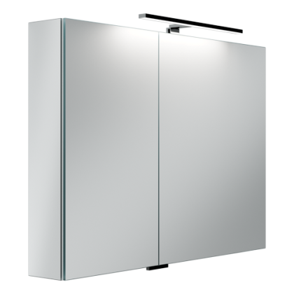 Зеркальный шкаф для ванной комнаты  SANCOS Hilton 1000x148х740 мм, с LED подсветкой, арт.Z1000 Зеркальный шкаф для ванной комнаты  SANCOS Hilton 1000x148х740 мм, с LED подсветкой, арт.Z1000