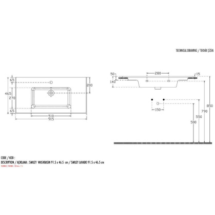 Раковина Allen Brau Fantasy 92 4.11013.20 белый глянец Раковина Allen Brau Fantasy 92 4.11013.20 белый глянец