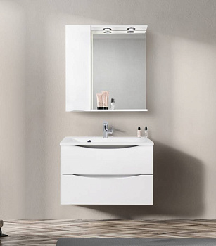 Шкаф подвесной BelBagno MARINO-SPC-800/750-1A-BL-P-R Шкаф подвесной BelBagno MARINO-SPC-800/750-1A-BL-P-R