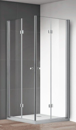 ECO-O-ASH-2-80/100-C-Cr Душевой уголок