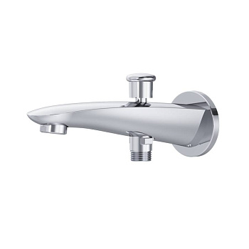 F8070100 Like, излив на ванну 175 мм с переключателем на душ, Хром, шт.