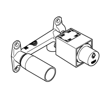 Встраиваемый универсальный механизм, GROHE, однорычажный, (23200000)