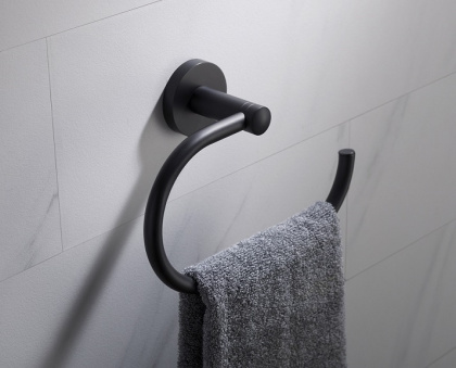 Полотенцедержатель Timo Saona Black 13050/03