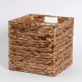 Плетеная корзина Glan, 27х27х27 см, коричневая, WB-660-L