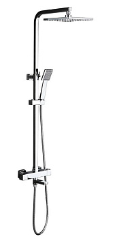 Душевая стойка Timo Tetra-Thermo SX-0169/00 с термостатом, хром Душевая стойка Timo Tetra-Thermo SX-0169/00 с термостатом, хром