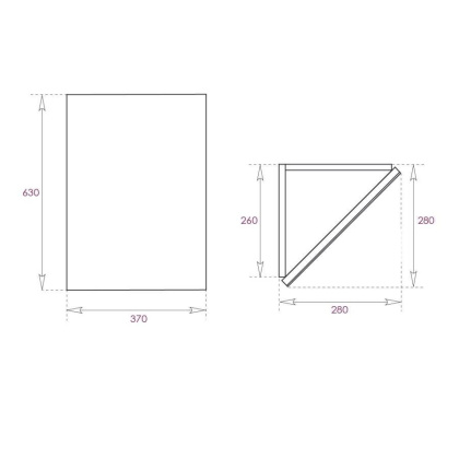 Шкаф-зеркало Onika Мини 30 белый, универсальный, угловой Шкаф-зеркало Onika Мини 30 белый, универсальный, угловой