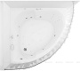 Карниз для ванны Aquanet Santiago полукруглый 160х160 Карниз для ванны Aquanet Santiago полукруглый 160х160