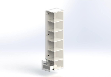 Шкаф-пенал для ванной Aquanet Верона 30 L белый Шкаф-пенал для ванной Aquanet Верона 30 L белый