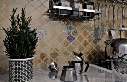 Декор OS\A35\65000 Арабески Майолика орнамент 6.5*6.5*7 (уп\26шт), шт