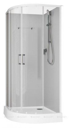 Душевая кабина Aquanet Passion EVO R white 90x90 набор 2