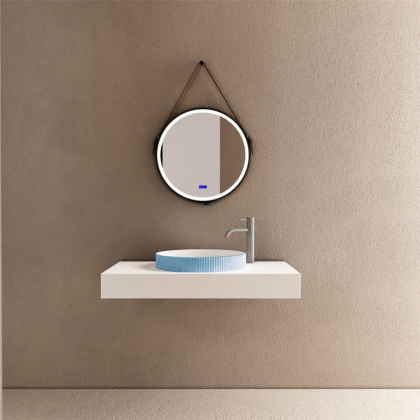 Раковина накладная ABBER Stein AS2604Blau голубая Раковина накладная ABBER Stein AS2604Blau голубая