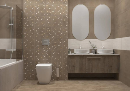 Плитка Naomi Wood Brown 30х60