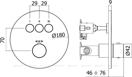 Смеситель для душа Paffoni Compact Box CPT019BO Смеситель для душа Paffoni Compact Box CPT019BO