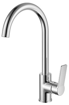 Смеситель для кухни с высоким поворотным изливом RUSH Haiti (HA1935-22) 