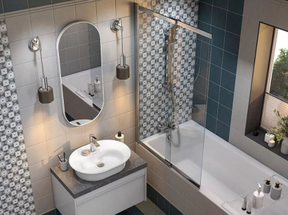 Декор Чементо 8 матовый 20x20x0,69