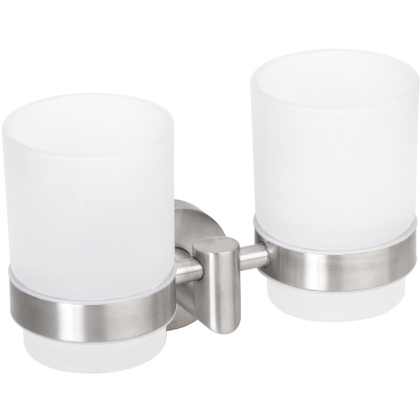 Двойной держатель зубных щеток со стаканами