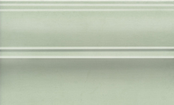 Плинтус FMB027 Левада зеленый светлый глянцевый (15см*25см*15мм) (13шт/0,423м2) моноколор, шт