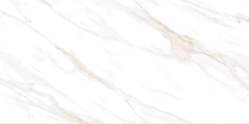 Calacatta Clarity Gold Керамогранит белый 60х120 Матовый