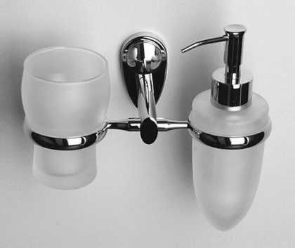 Main K-9289 Держатель стакана и дозатора (блистер), хром, WasserKRAFT