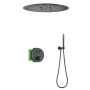 Душевая система Timo Saona SX-2370/03SM скрытого монтажа, с термостатом, черный