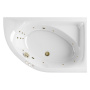 Ванна EXCELLENT Aquarella 150x100 (правая) "SMART" (бронза) Ванна EXCELLENT Aquarella 150x100 (правая) "SMART" (бронза)