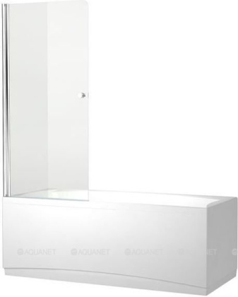 Шторка для ванны Aquanet Alfa 1 NF6211, прозрачное стекло Шторка для ванны Aquanet Alfa 1 NF6211, прозрачное стекло