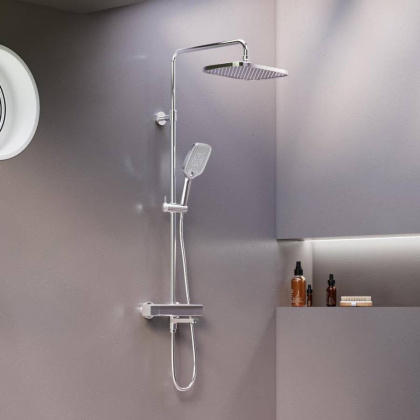 953810000 Gala душевая система с ванно  душевым ТМС смесителем, Хром