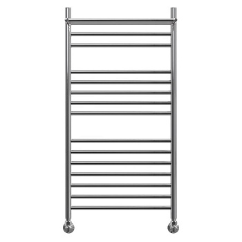 Полотенцесушитель водяной Point Аврора премиум PN10150SP П14 500x1000 с полкой, хром Полотенцесушитель водяной Point Аврора премиум PN10150SP П14 500x1000 с полкой, хром