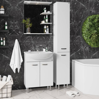 Тумба Onika Коралл 60 напольная, белая (ум. Уют 60) Тумба Onika Коралл 60 напольная, белая (ум. Уют 60)