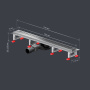 W01SC-P11-070-01SB MasterFlow Трап для душа линейный универс затвор Cut Gradient 70см цвет сталь мат W01SC-P11-070-01SB MasterFlow Трап для душа линейный универс затвор Cut Gradient 70см цвет сталь мат