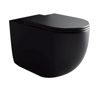 Напольная пристенная чаша унитаза METROPOL Rimless Напольная пристенная чаша унитаза METROPOL Rimless