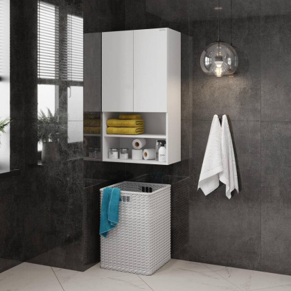 Шкаф Onika Маркус Нова 60 подвесной, белый Шкаф Onika Маркус Нова 60 подвесной, белый