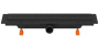 Душевой лоток 35 см Creto Walkway CRE-350 WB с решеткой, черный Душевой лоток 35 см Creto Walkway CRE-350 WB с решеткой, черный