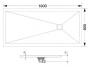 Душевой поддон RGW ST-G 80 x 160 см, прямоугольный, искусственный камень, графит, 14152816-02 Душевой поддон RGW ST-G 80 x 160 см, прямоугольный, искусственный камень, графит, 14152816-02