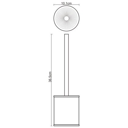Rossel K-5727 Щетка для унитаза Rossel K-5727 Щетка для унитаза