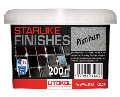 Декоративная добавка PLATINUM 0,2 Декоративная добавка PLATINUM 0,2