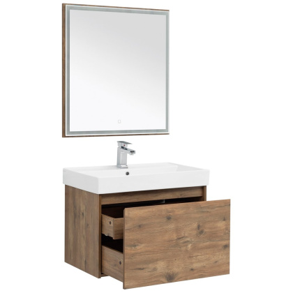 Мебель для ванной Aquanet Nova Lite 75 дуб рустикальный (1 ящик) Мебель для ванной Aquanet Nova Lite 75 дуб рустикальный (1 ящик)