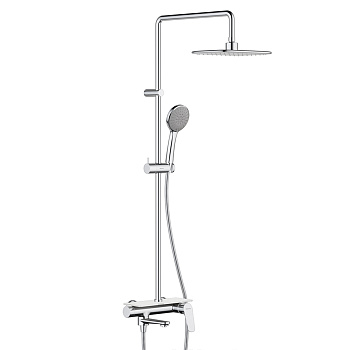 977720000_xxx Origin Bit, душ. система со смесителем-полкой: верх. душ 260*190, ручн. душ 120, 5 реж 977720000_xxx Origin Bit, душ. система со смесителем-полкой: верх. душ 260*190, ручн. душ 120, 5 реж